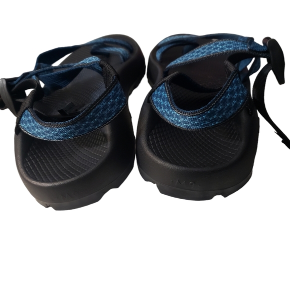 Chaco Men's z1 Cloud Sandals Blue Toe Loop Vibram Sole sz 9 - Picture 4 of 7